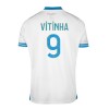 Fotbalové dres Olympique de Marseille VITINHA 9 Domácí 2023-24 Krátký Rukáv